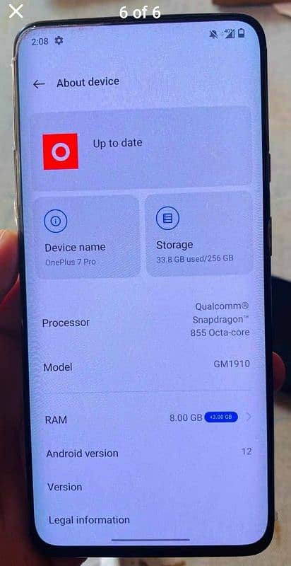 one plus 7 pro 8 gb 256gb dual sim variant 4