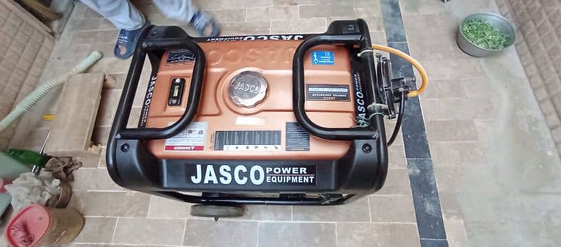 JASCO GOLD SERIES 2.5 KVA PETROL AND GAS GENERATOR 0