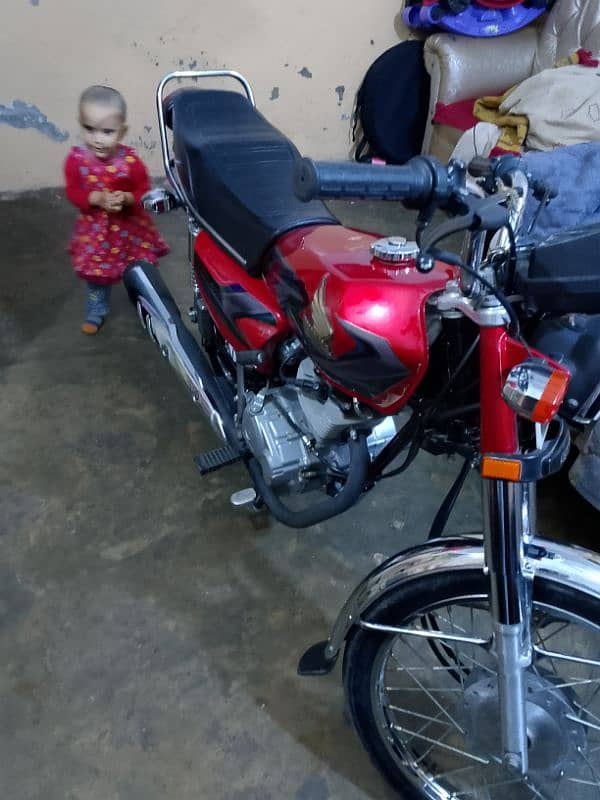 Honda 125 2022/2023 hai bilkul new halat mai hai 1