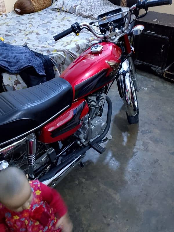 Honda 125 2022/2023 hai bilkul new halat mai hai 3