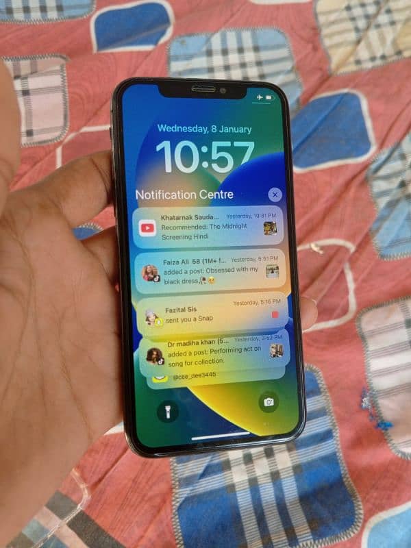 iphone X 64 GB Non PTA sale Exchange Oppo vivo Tecno Infinix redme 1