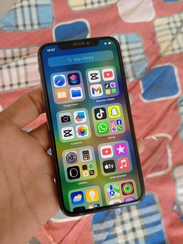 iphone X 64 GB Non PTA sale Exchange Oppo vivo Tecno Infinix redme 2