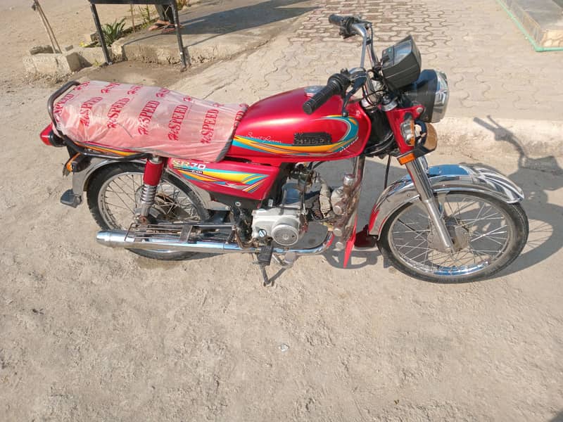 Hi Speed CDI SR-70CC Euro-2 2020 Model , Swabi Reg Number 4