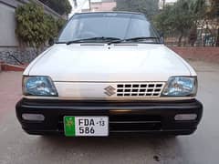 Suzuki Mehran VX 2013 with ac bumper to bumper original car