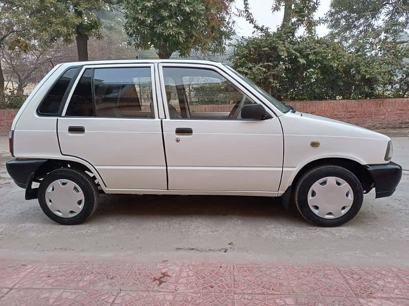 Suzuki Mehran VX 2013 with ac bumper to bumper original car 7