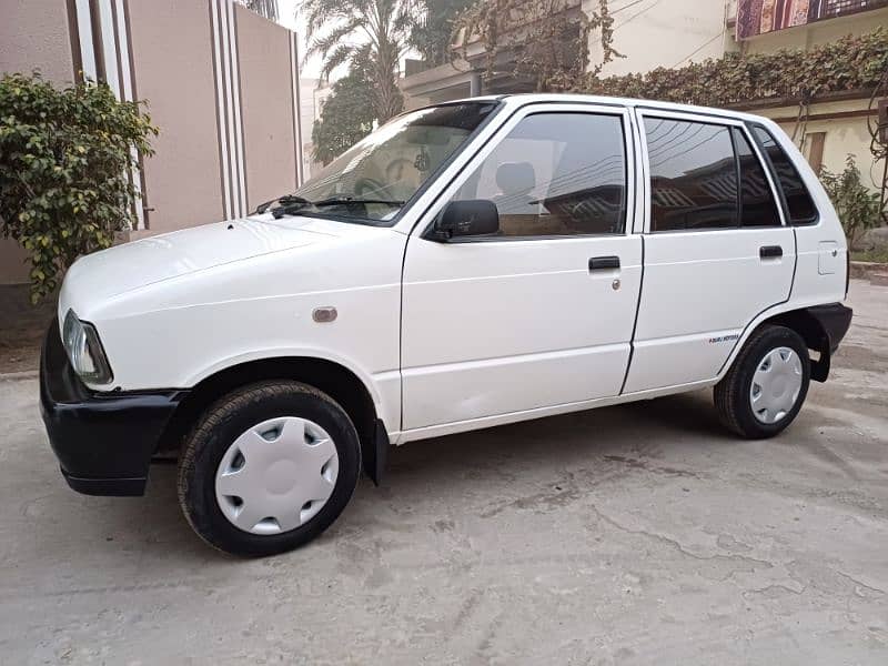 Suzuki Mehran VX 2013 with ac bumper to bumper original car 8