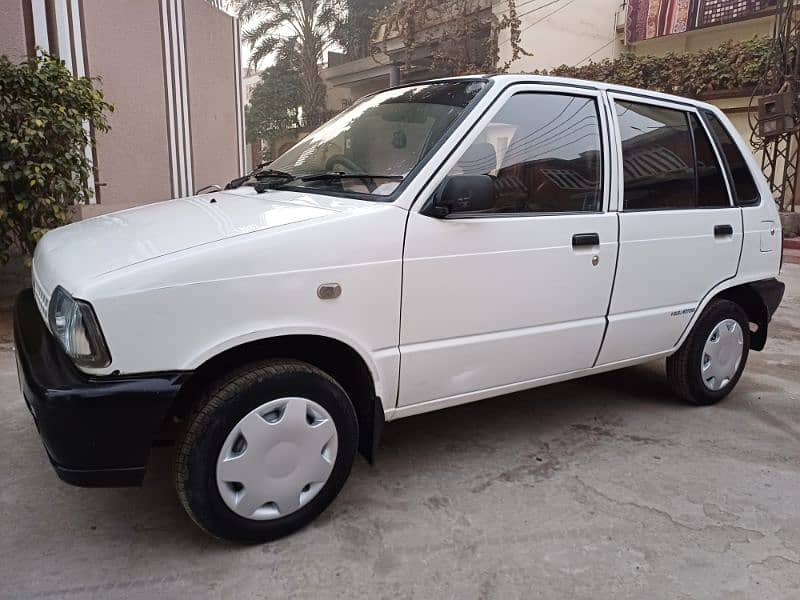 Suzuki Mehran VX 2013 with ac bumper to bumper original car 9