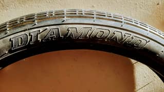 Diamond tyre for 70CC Bike