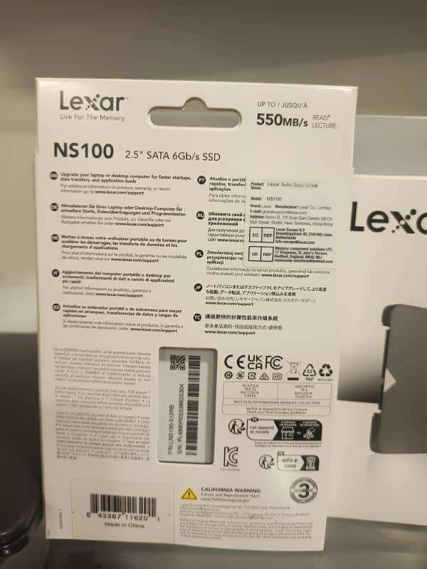 LEXAR 512GB SSD WITH 01 YEAR WARRANTY 1