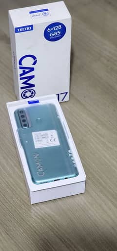 Tecno camon 17 pro (6GB - 128GB) Complete Box