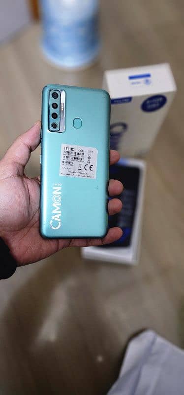 Tecno camon 17 (6GB - 128GB) Complete Box 2