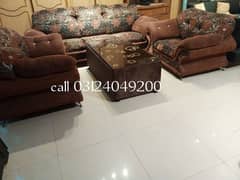 slightly used sofa set 3 2 1 seater call 03124049200