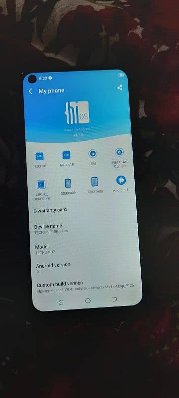 Tecno Spark 5 Pro 4.64 10by10 condition 1