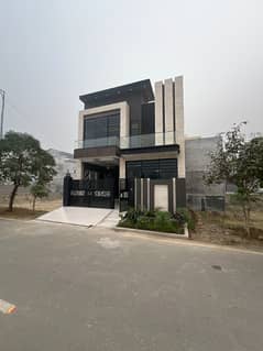 5 Marla Brand New Ultra Modern Style House For Sale, AL Hafeez Garden Phase 5 Main Canal Road Lahore