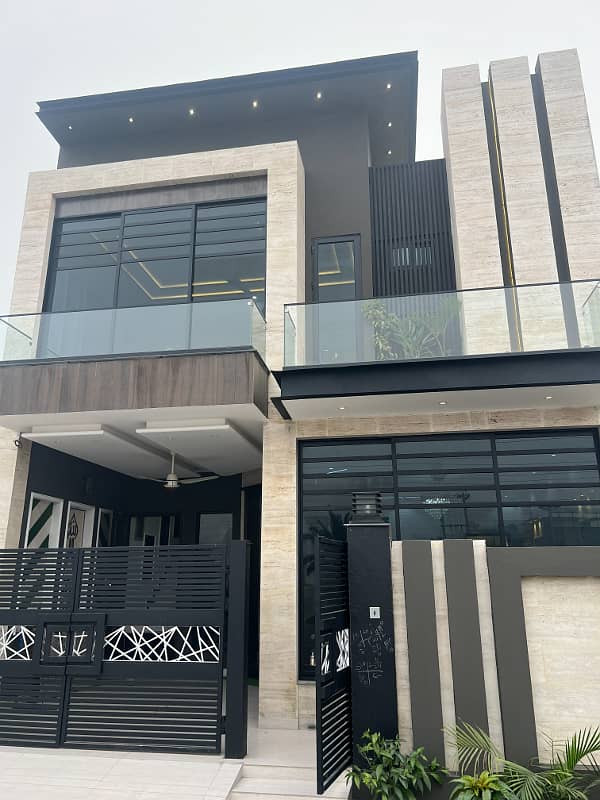 5 Marla Brand New Ultra Modern Style House For Sale, AL Hafeez Garden Phase 5 Main Canal Road Lahore 2