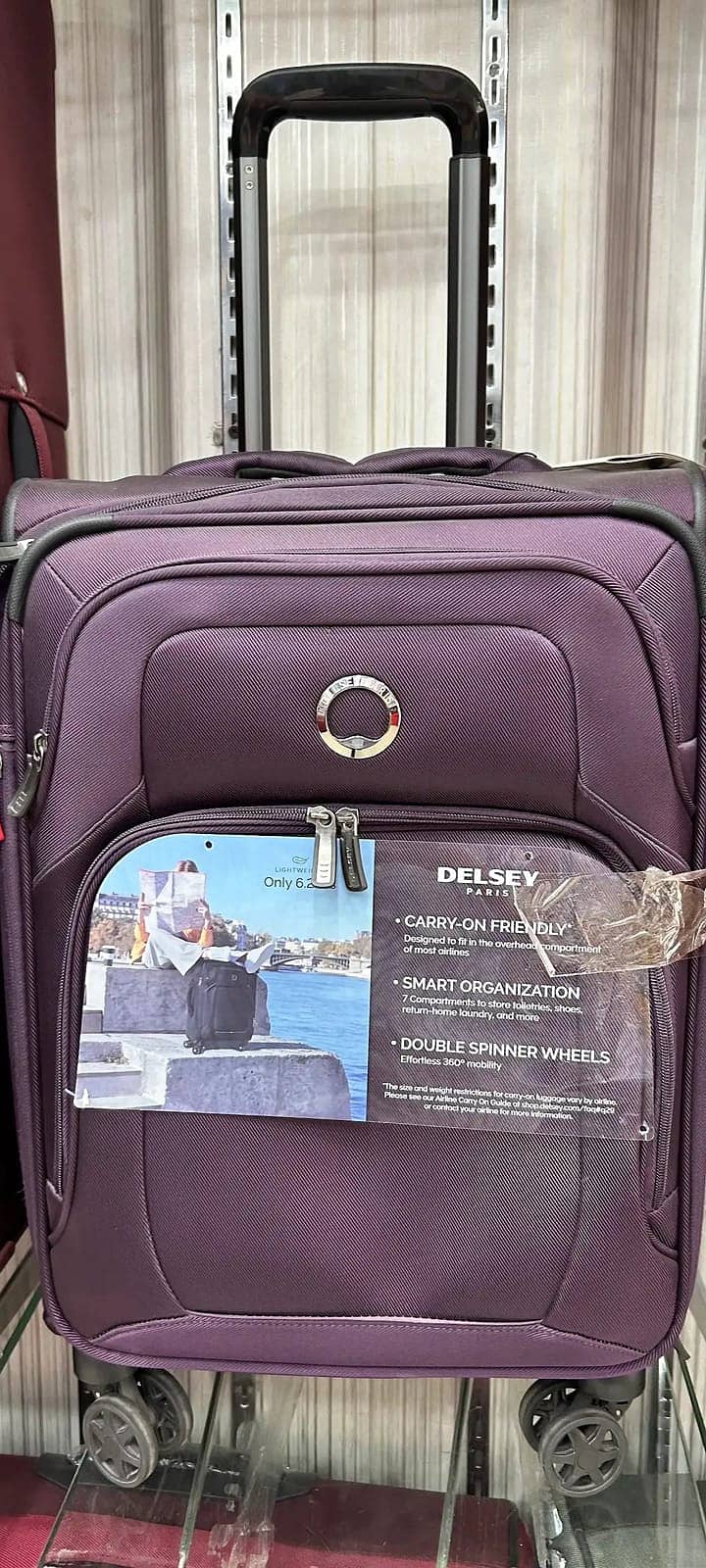 Delsey Optimas 3 pcs set Luggage Bag Travelling Bag Suit Case 9