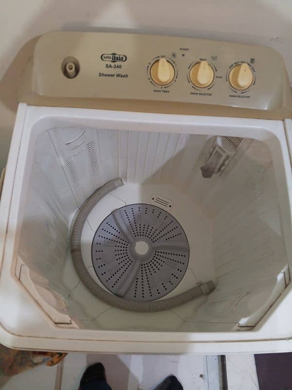 washing machine shower super Asia S240 1.5 year use 0