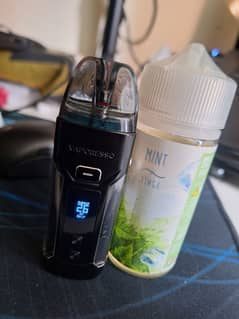 luxe x pro with 100ml skwezed mint