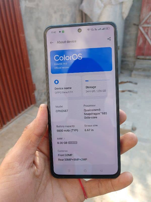 oppo Reno 12F 4G 5
