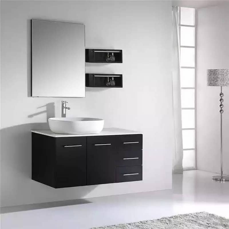 designer Corian and PVC Vanities/Led Mirror/ jacuuzi and bath tubs 16