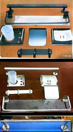 Bathroom accesory set