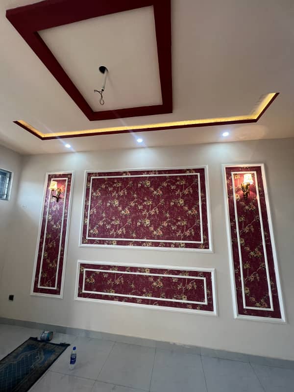 5 marla brand new modern style house for sale, AL Hafeez garden phase 2 main canal road Lahore 1