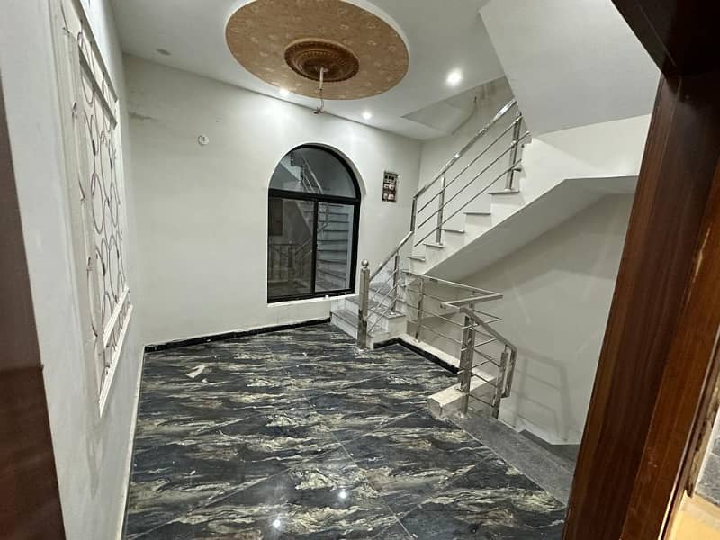 5 marla brand new modern style house for sale, AL Hafeez garden phase 2 main canal road Lahore 7