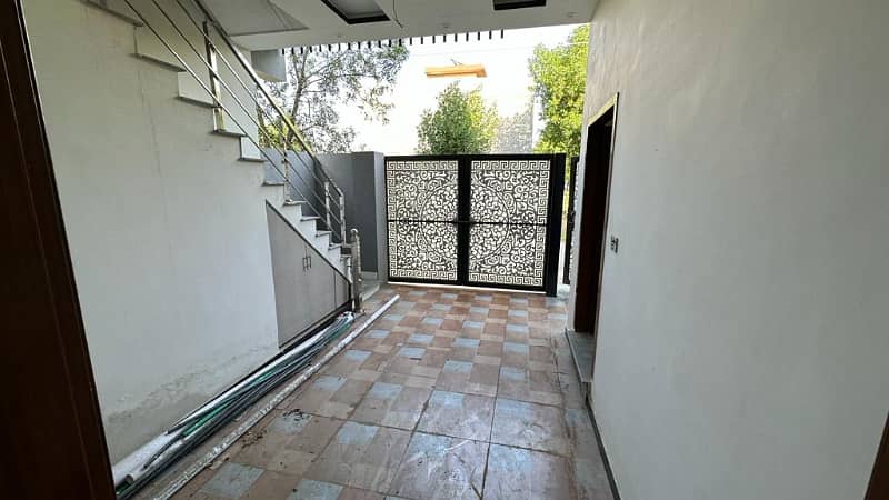 5 marla brand new modern style house for sale, AL Hafeez garden phase 2 main canal road Lahore 9