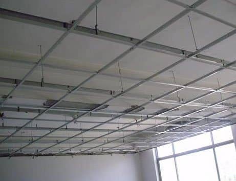 FALSE CEILING, VINYAL FLOORING, GYPSUM BOARD PARTITION & CEILING 4