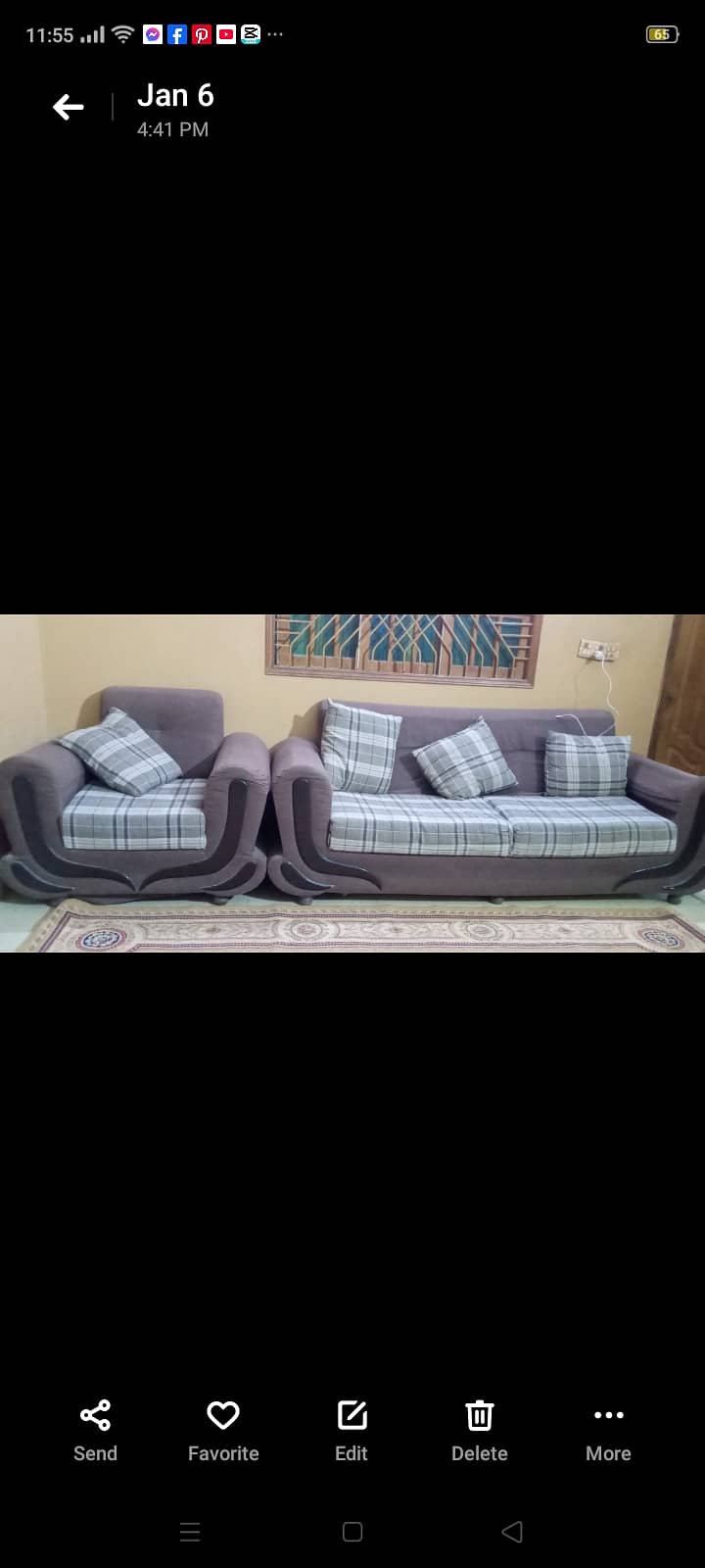 6seater sofa set 0