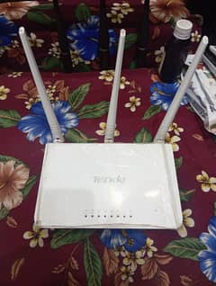 Tenda router with fiber converter 5000