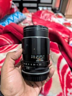 135mm f2.5 Manual Canon Mount Lens