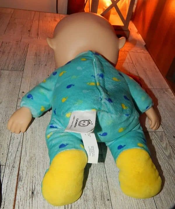 CoComelon Musical Bedtime JJ Doll Plush 5