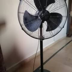 Pedestal Standing Pak Fan Black Color