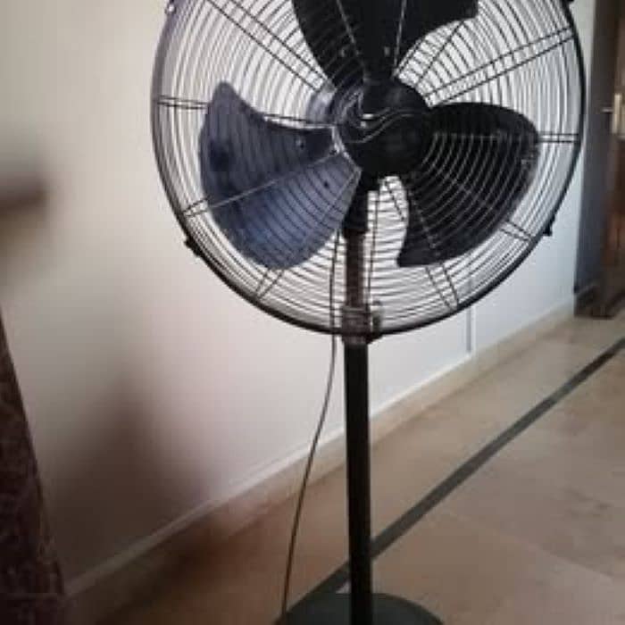 Pedestal Standing Pak Fan Black Color 5