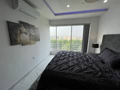 1 Bed Furnished Flat Available For Rent at Lowest Price in Sector C Bahria Town Lahore