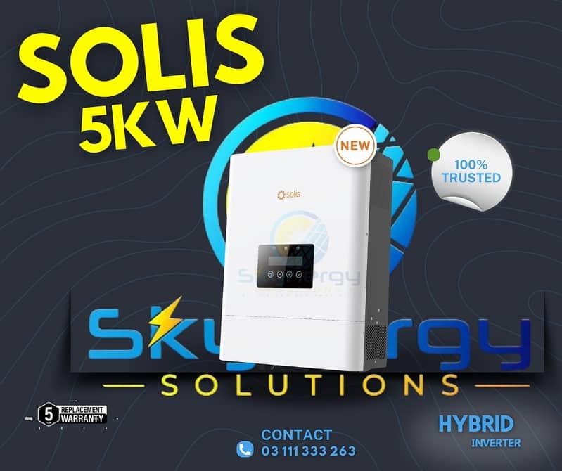 Solis Inverters | Ongrid | Hybrid | 5kw-125kw 0