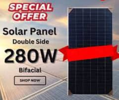 Solar panel 280 watt,FU energy with warranty card