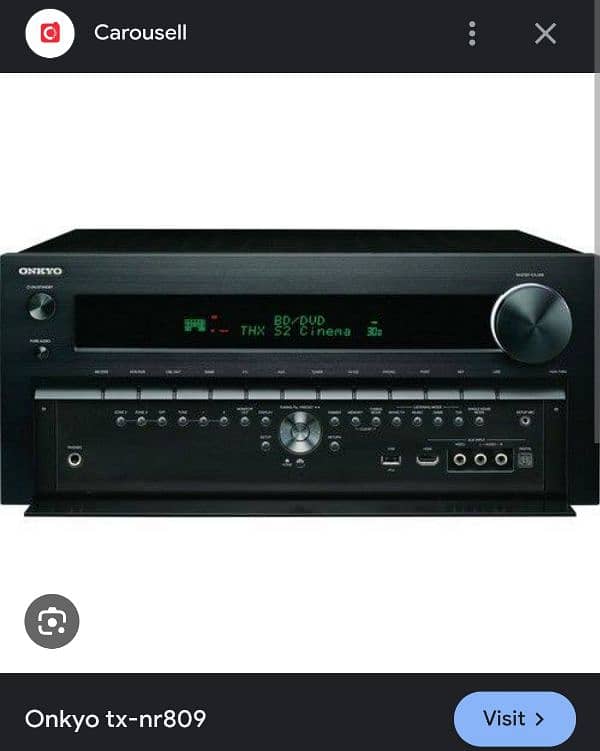 Onkyo TX-NR809 7.2ch 4K Amplifier (JBL klipsch Denon Yamaha) 7