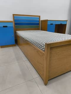 Imported Single bed set with study table