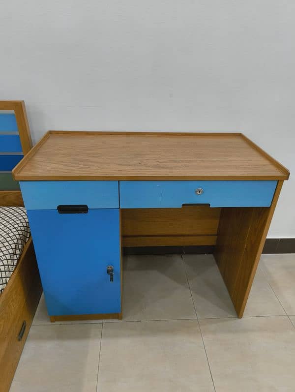 Imported Single bed set with study table 6