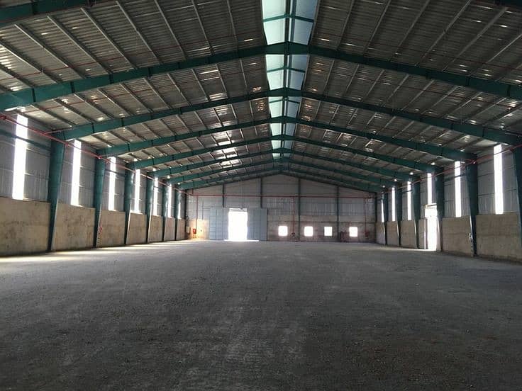 50000 Sqft Covered Warehouse Available For Rent At Canal Road 4