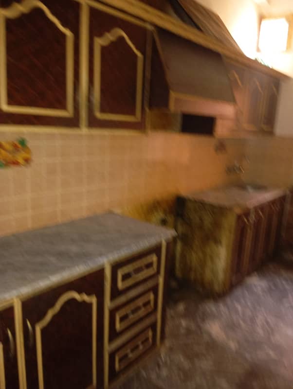 Upper Portion For Rent 3 Bad Attach Bathroom TV Launch Kitchen Marble Flooring Woodwork Good Location Man Approach 5