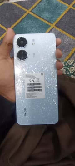 Redmi13c memory 6/128 Price 27000 side fingerprint