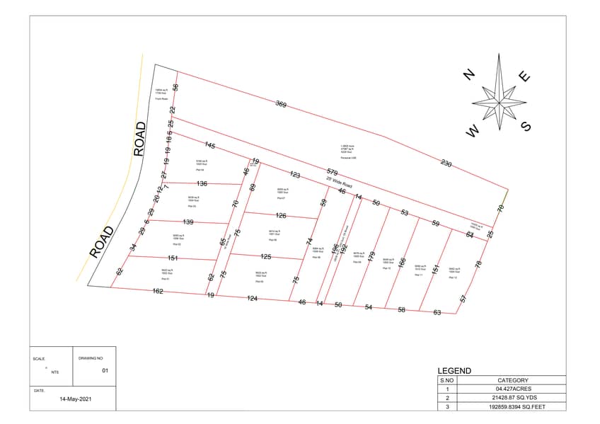 1000 Guz Farming Plot for Sale Cattle, Goat Poultry, Fish, Dairy Farms 1