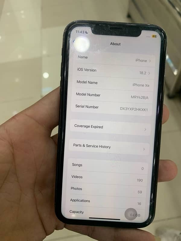 i phone xr for sale and exchang possible 3