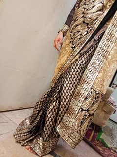 Full Sequence Black Saree