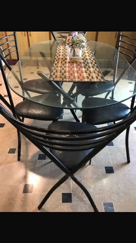 Dining Table with 6 chairs 2