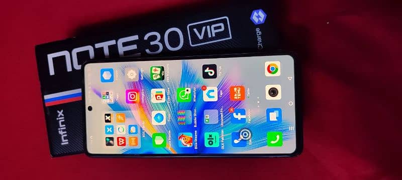 infinix note30 VIP 12ram 256room 5