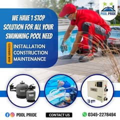 Pool Construction |Maintenance Services| Pool Equipment Installation